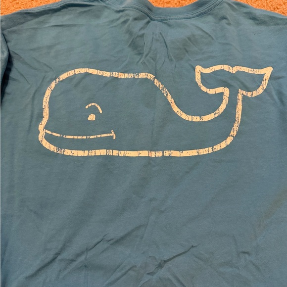 Vineyard Vines Blue Long Sleeve Shirt Oak Bluffs - Picture 3 of 3